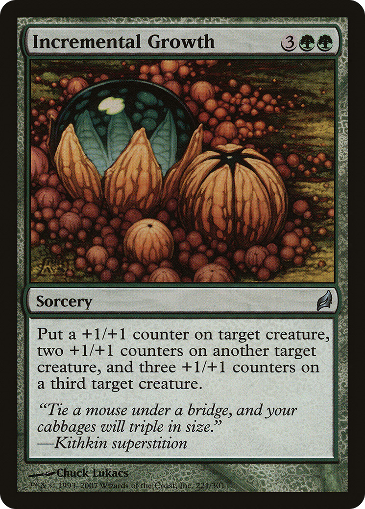 Incremental Growth (LRW-221) (Foil)
