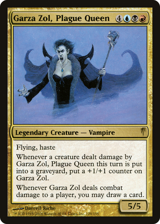 Garza Zol, Plague Queen (CSP-129) (Foil)