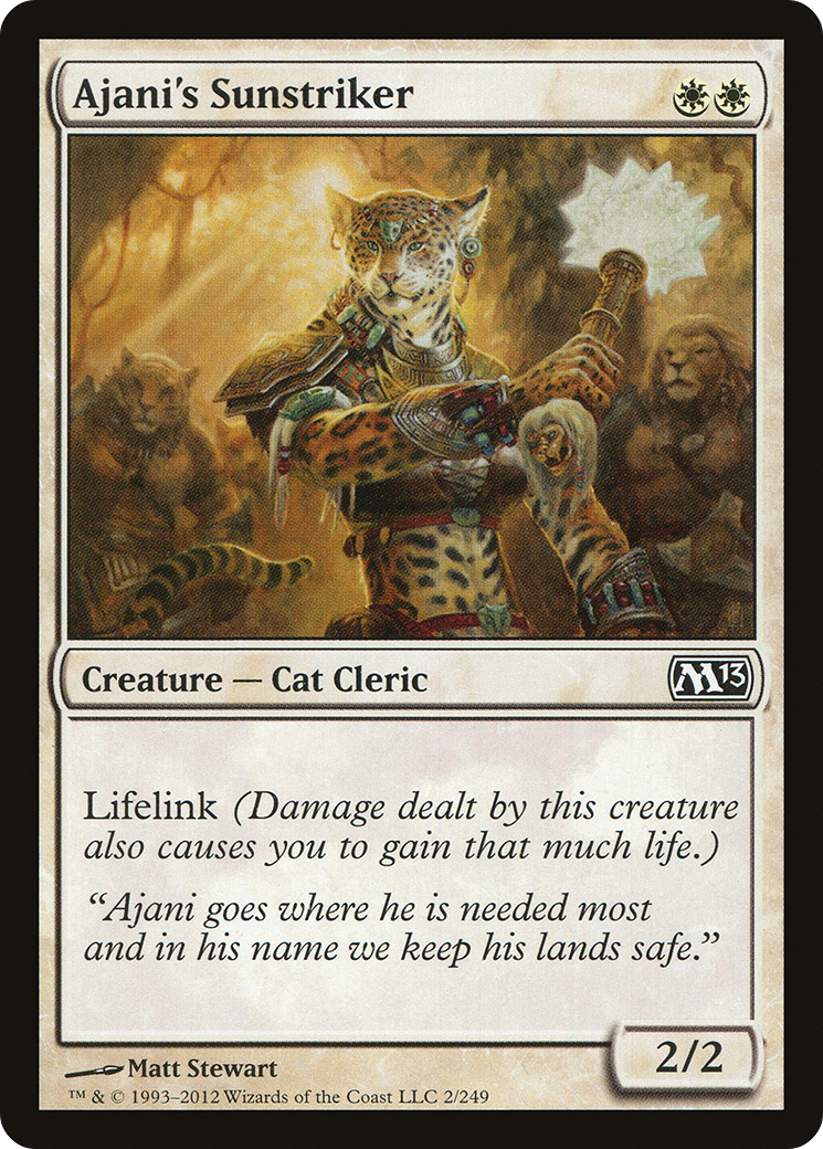 Ajani's Sunstriker (M13-002)