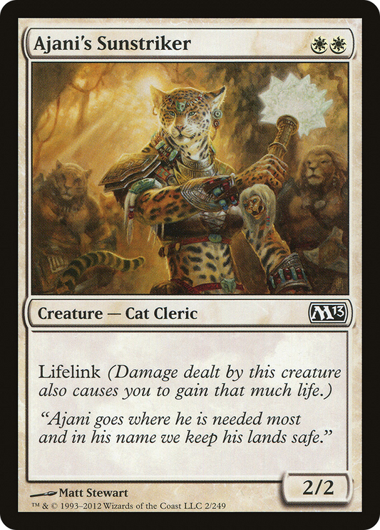 Ajani's Sunstriker (M13-002)