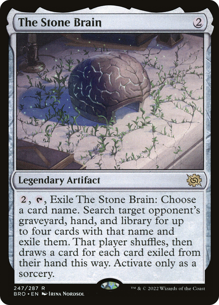 The Stone Brain (BRO-247) (Foil)