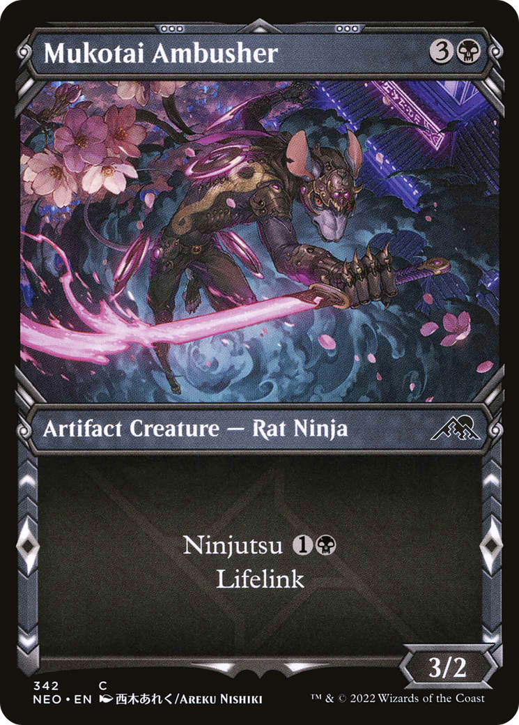 Mukotai Ambusher (NEO-342) (Showcase) (Foil)