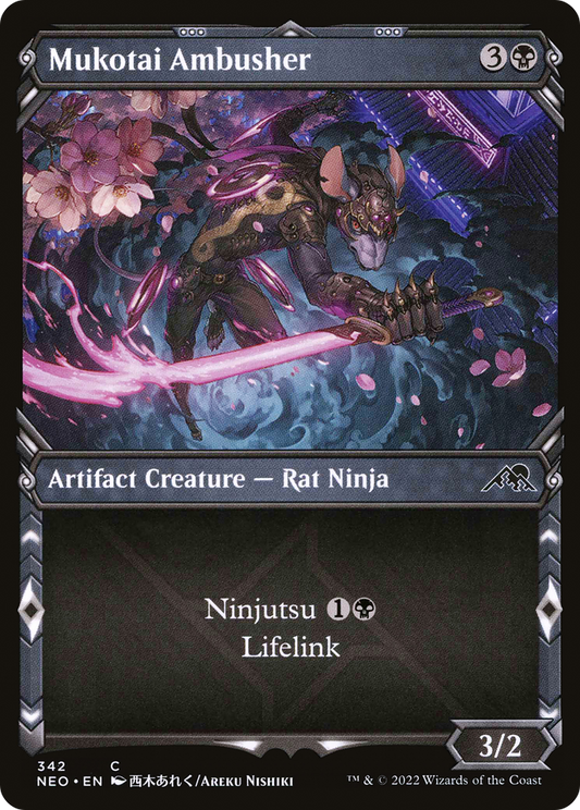 Mukotai Ambusher (NEO-342) (Showcase) (Foil)