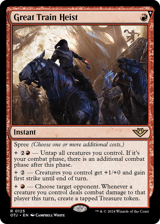 Great Train Heist (OTJ-125) (Foil)