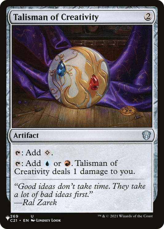 Talisman of Creativity (LIST-C21-269)