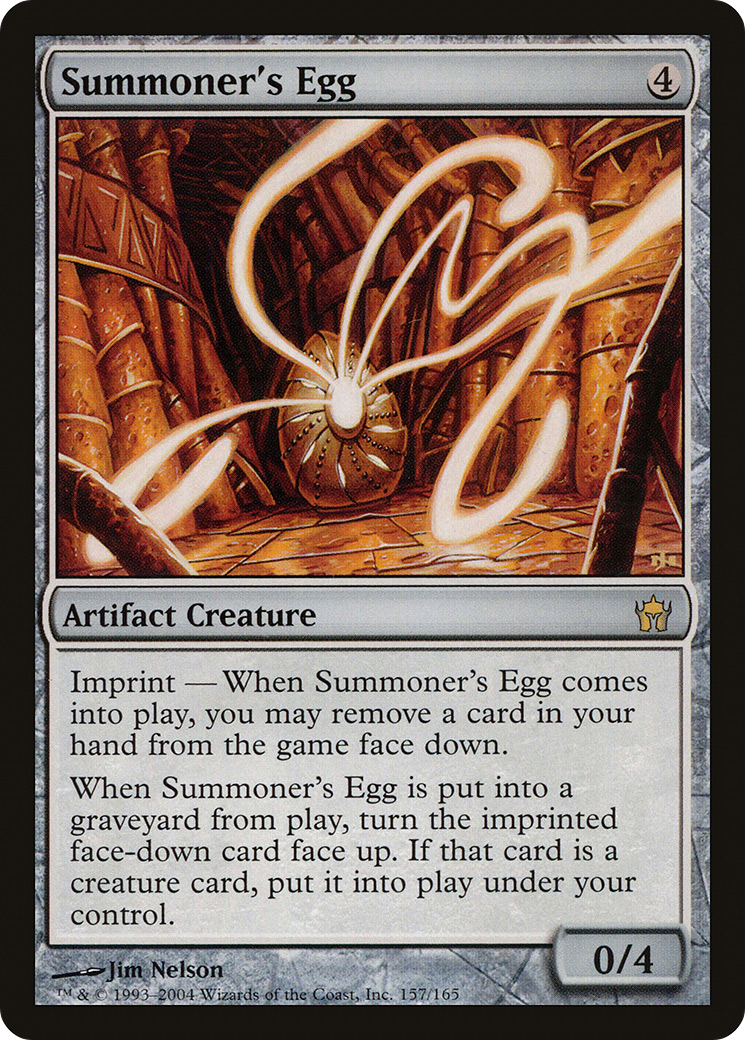 Summoner's Egg (5DN-157) (Foil)