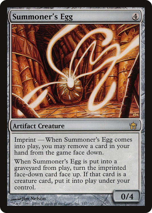 Summoner's Egg (5DN-157) (Foil)
