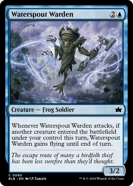 Waterspout Warden (BLB-080) (Foil)