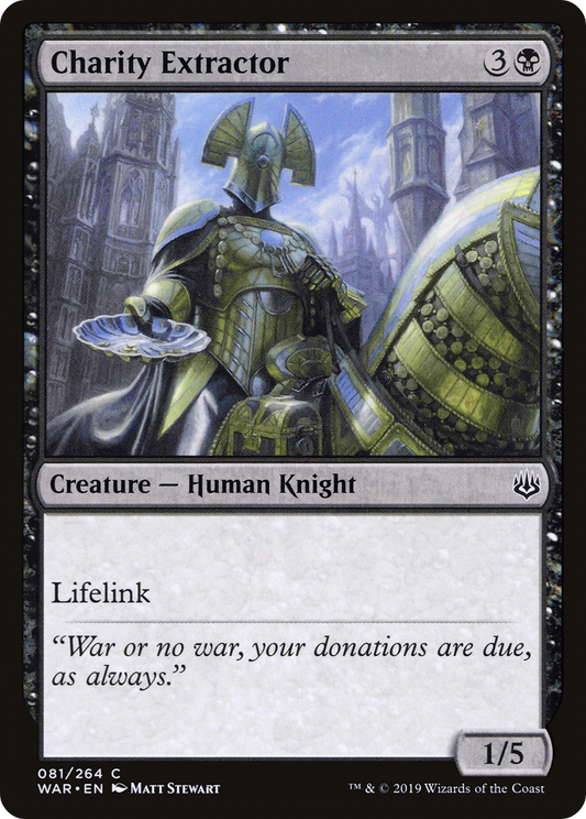 Charity Extractor (WAR-081) (Foil)