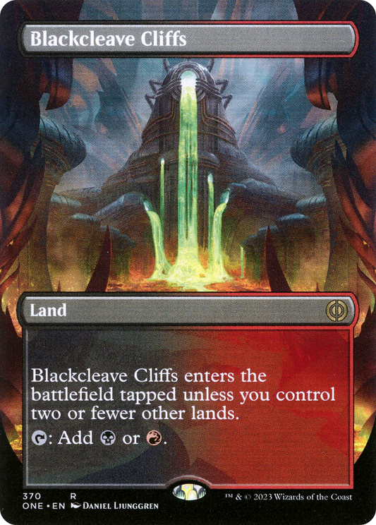 Blackcleave Cliffs (ONE-370) (Borderless)