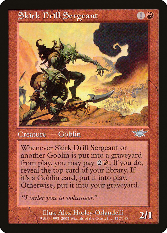 Skirk Drill Sergeant (LGN-112) (Foil)