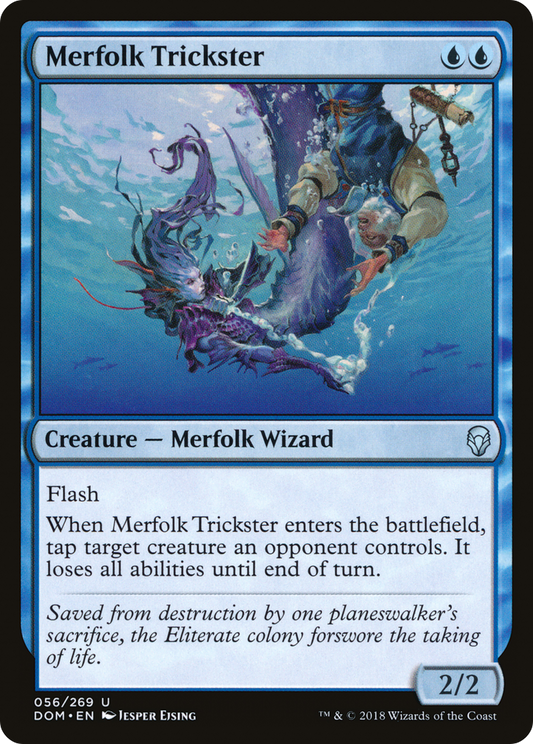 Merfolk Trickster (DOM-056) (Foil)