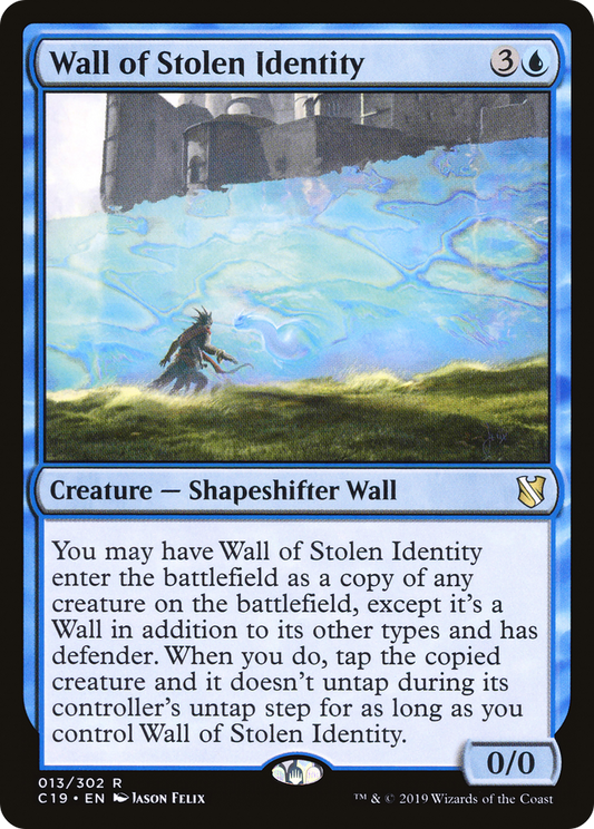 Wall of Stolen Identity (C19-013)
