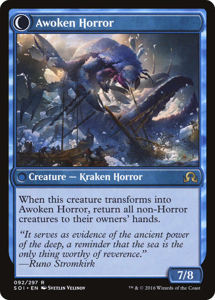 Thing in the Ice // Awoken Horror (SOI-092) (Foil)