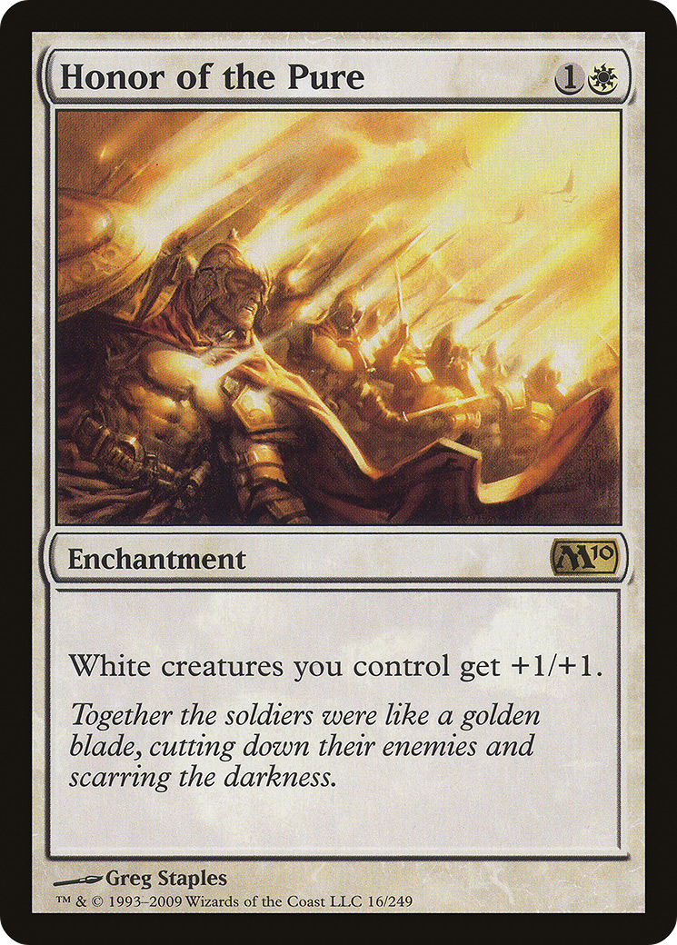 Honor of the Pure (M10-016) (Foil)