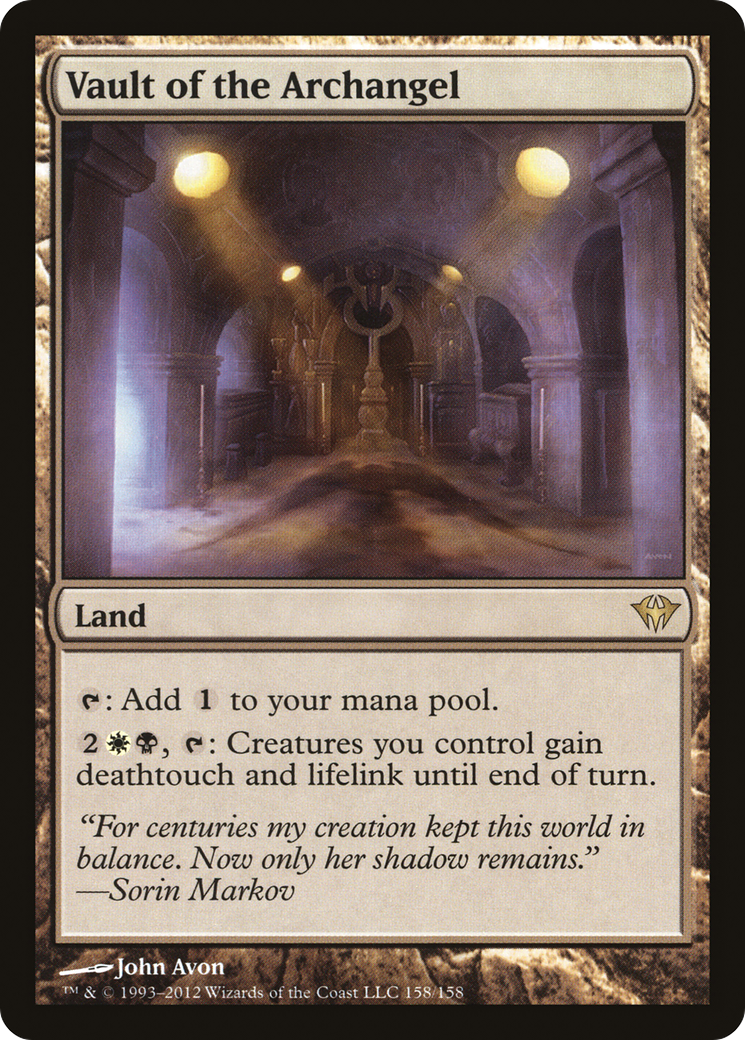 Vault of the Archangel (DKA-158) (Foil)