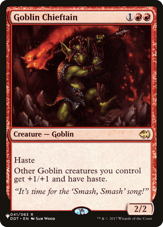 Goblin Chieftain (LIST-DDT-41)