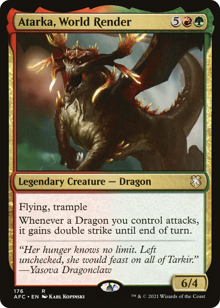 Atarka, World Render (AFC-176)