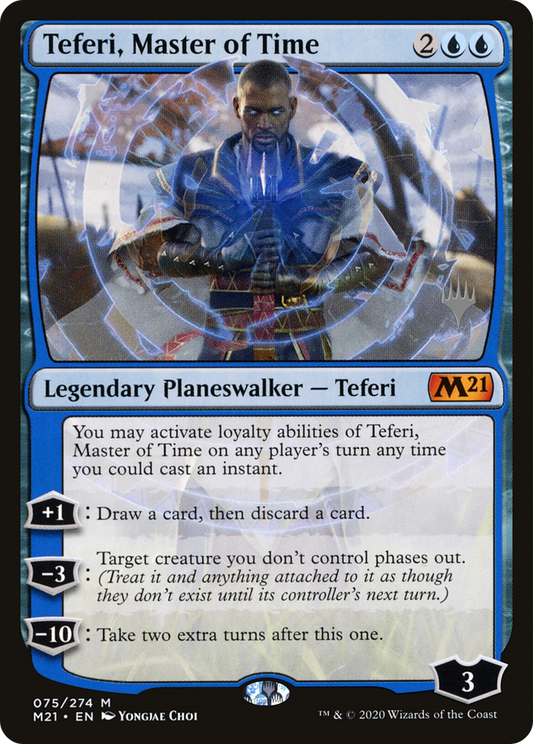 Teferi, Master of Time (PPM21-75P) (Foil)