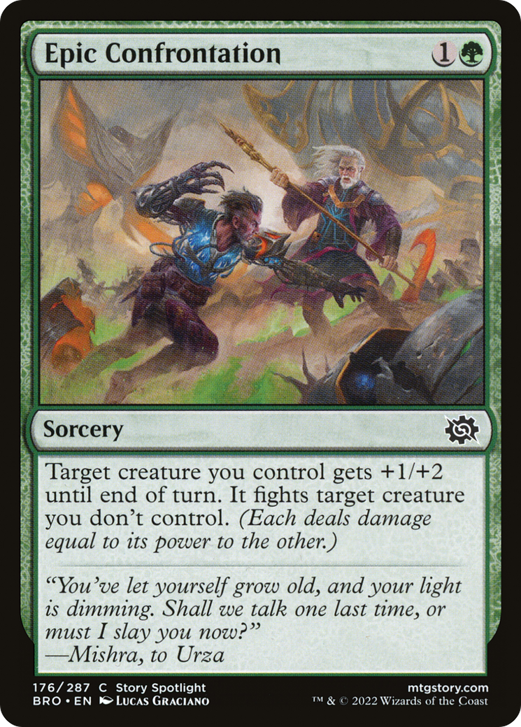 Epic Confrontation (BRO-176) (Foil)