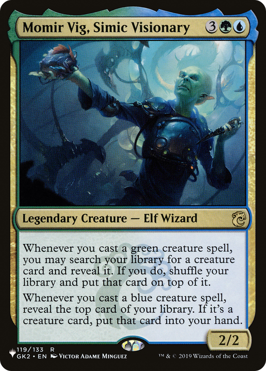 Momir Vig, Simic Visionary (LIST-GK2-119)