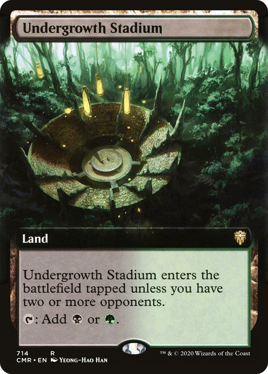 Undergrowth Stadium (CMR-714) (Extended Art) (Foil)