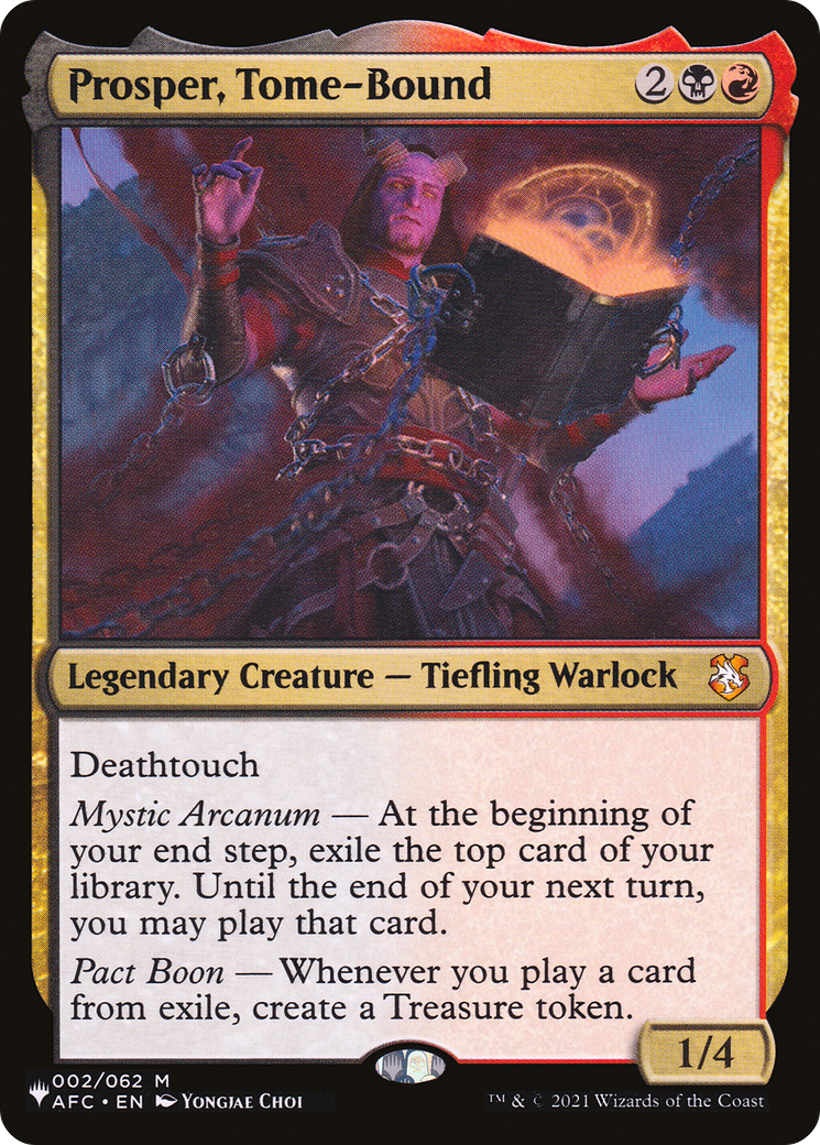 Prosper, Tome-Bound (LIST-AFC-2)