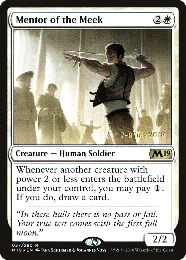 Mentor of the Meek (PRE-27S) (Foil)