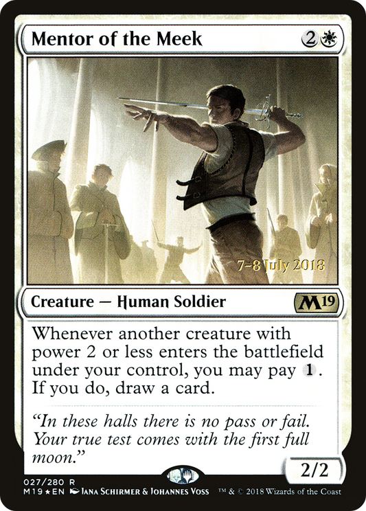 Mentor of the Meek (PRE-27S) (Foil)