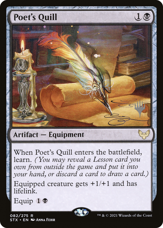 Poet's Quill (PPSTX-82P) (Foil)