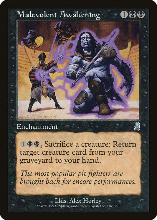 Malevolent Awakening (ODY-147) (Foil)