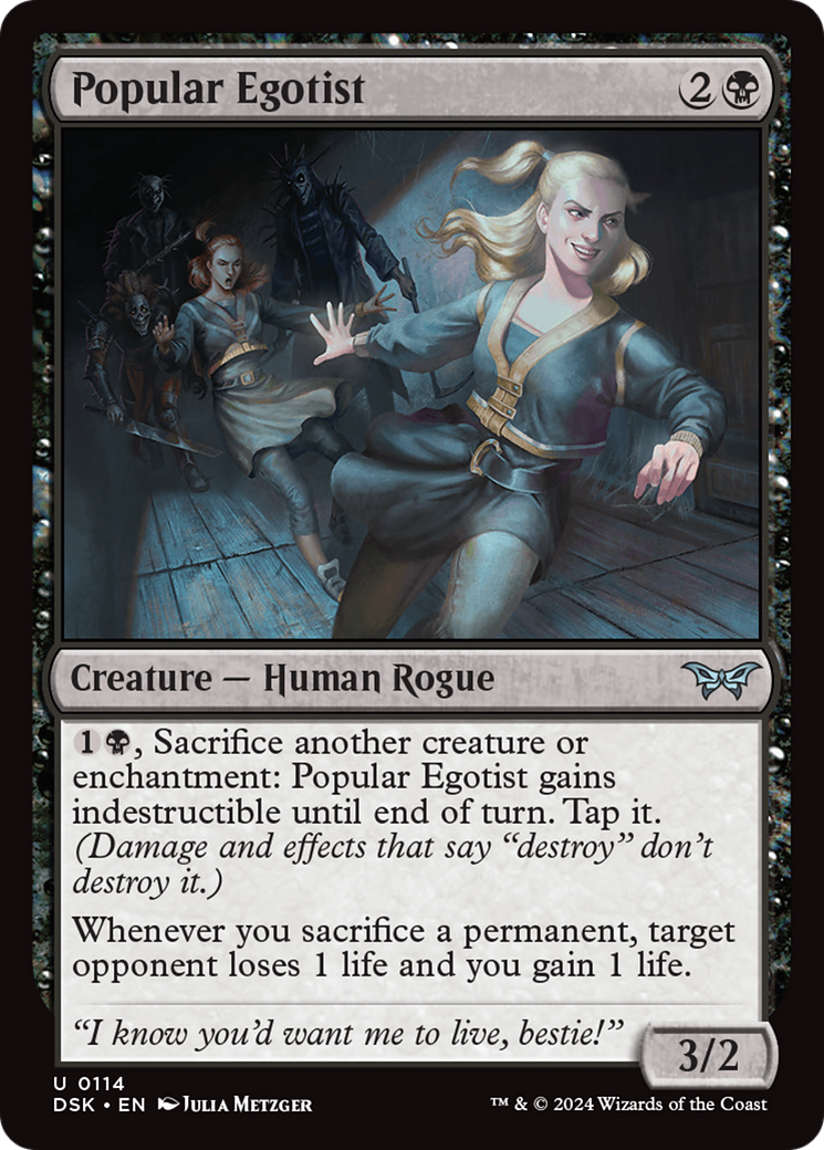 Popular Egotist (DSK-114) (Foil)
