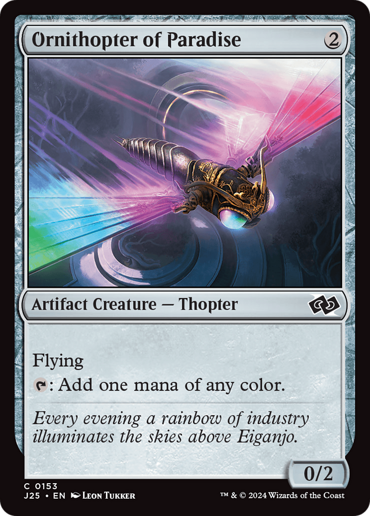 Ornithopter of Paradise (J25-153)