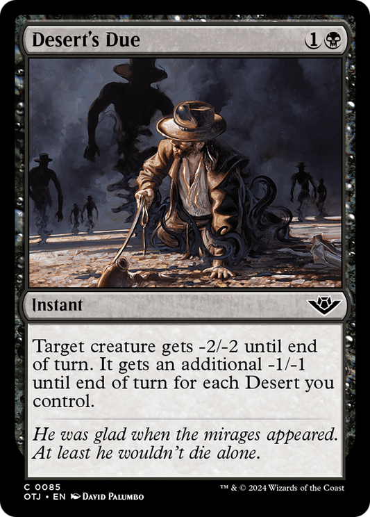 Desert's Due (OTJ-085) (Foil)