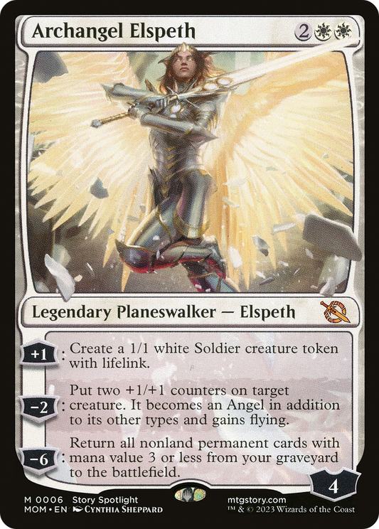 Archangel Elspeth (MOM-006) (Foil)