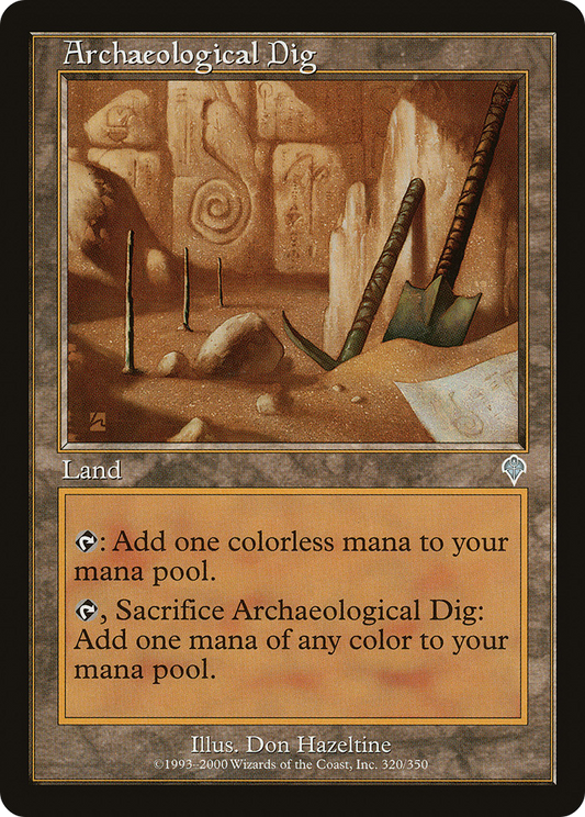 Archaeological Dig (INV-320) (Foil)