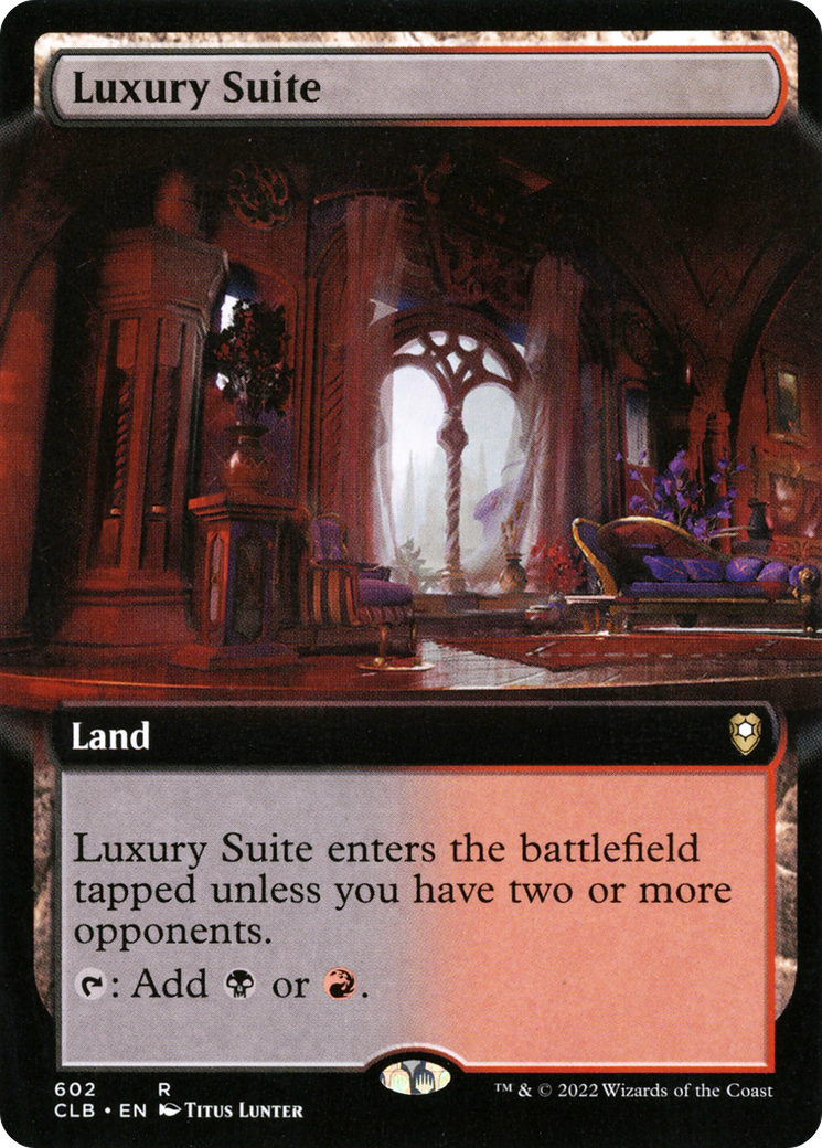 Luxury Suite (CLB-602) (Extended Art)