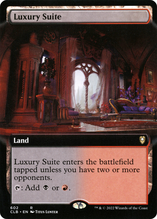 Luxury Suite (CLB-602) (Extended Art) (Foil)