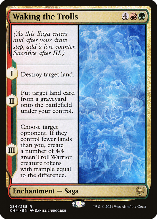 Waking the Trolls (KHM-234) (Foil)