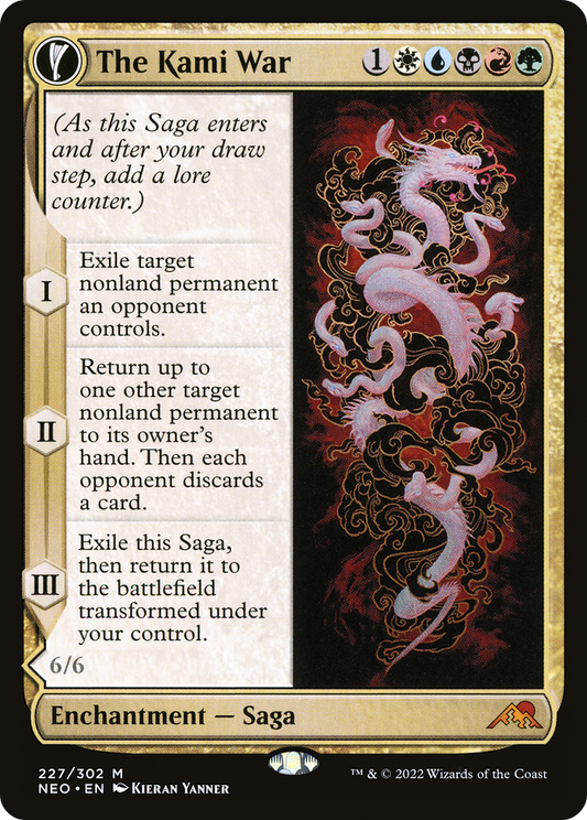 The Kami War // O-Kagachi Made Manifest (NEO-227) (Foil)