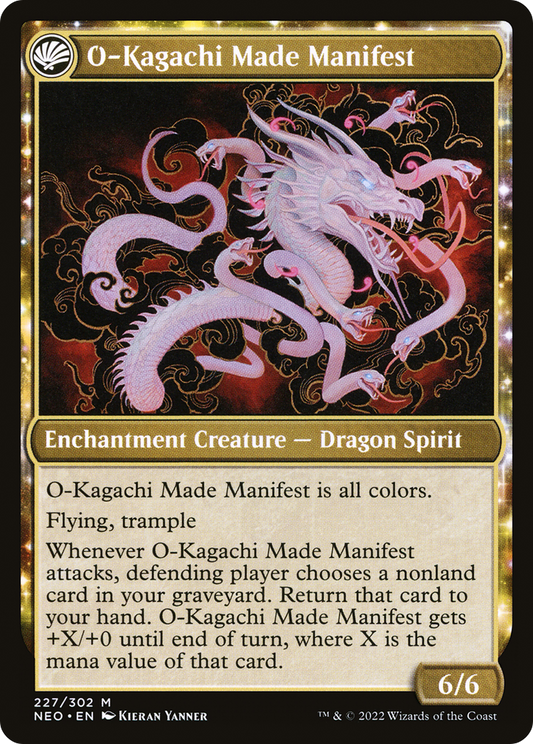 The Kami War // O-Kagachi Made Manifest (NEO-227) (Foil)