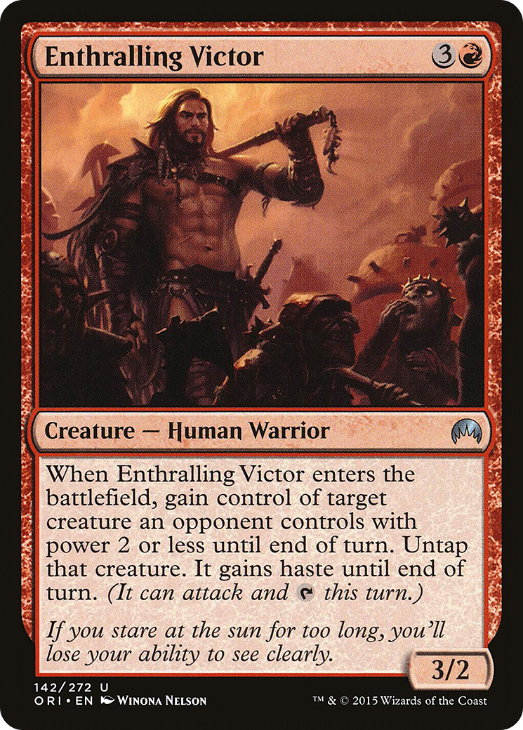 Enthralling Victor (ORI-142) (Foil)