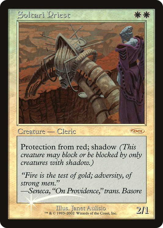 Soltari Priest (FNM-001) (Foil)