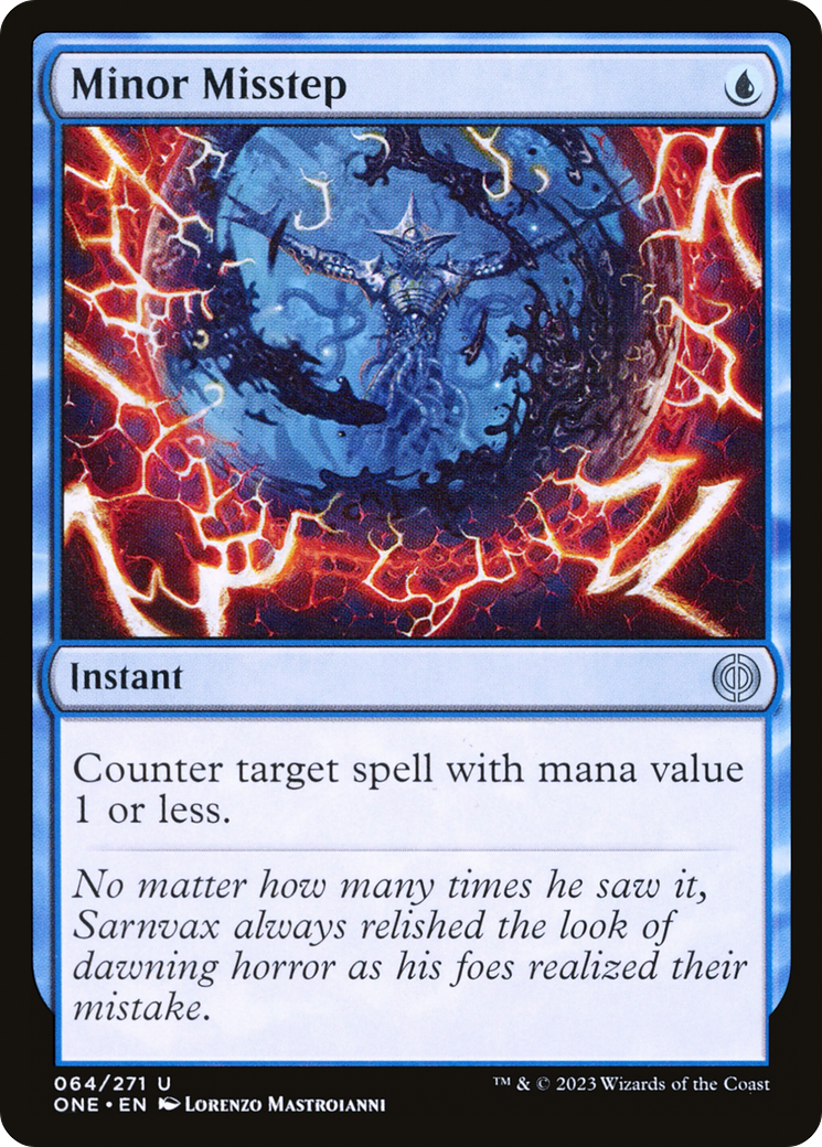 Minor Misstep (ONE-064) (Foil)