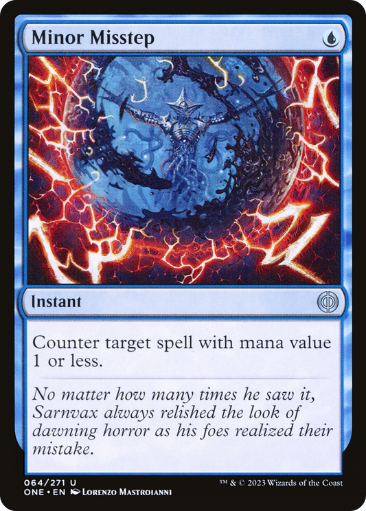 Minor Misstep (ONE-064) (Foil)