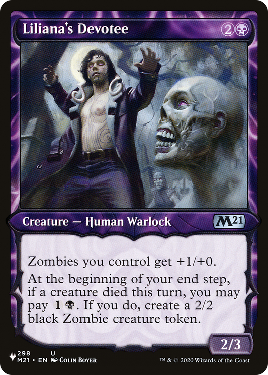 Liliana's Devotee (LIST-M21-298) (Showcase)