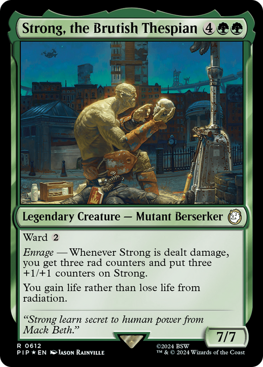 Strong, the Brutish Thespian (PIP-612) (Surge Foil)