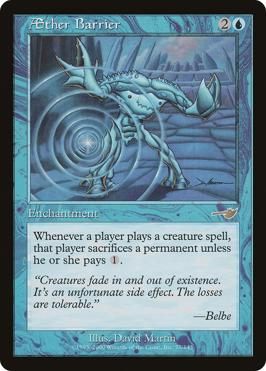 Aether Barrier (NMS-027) (Foil)