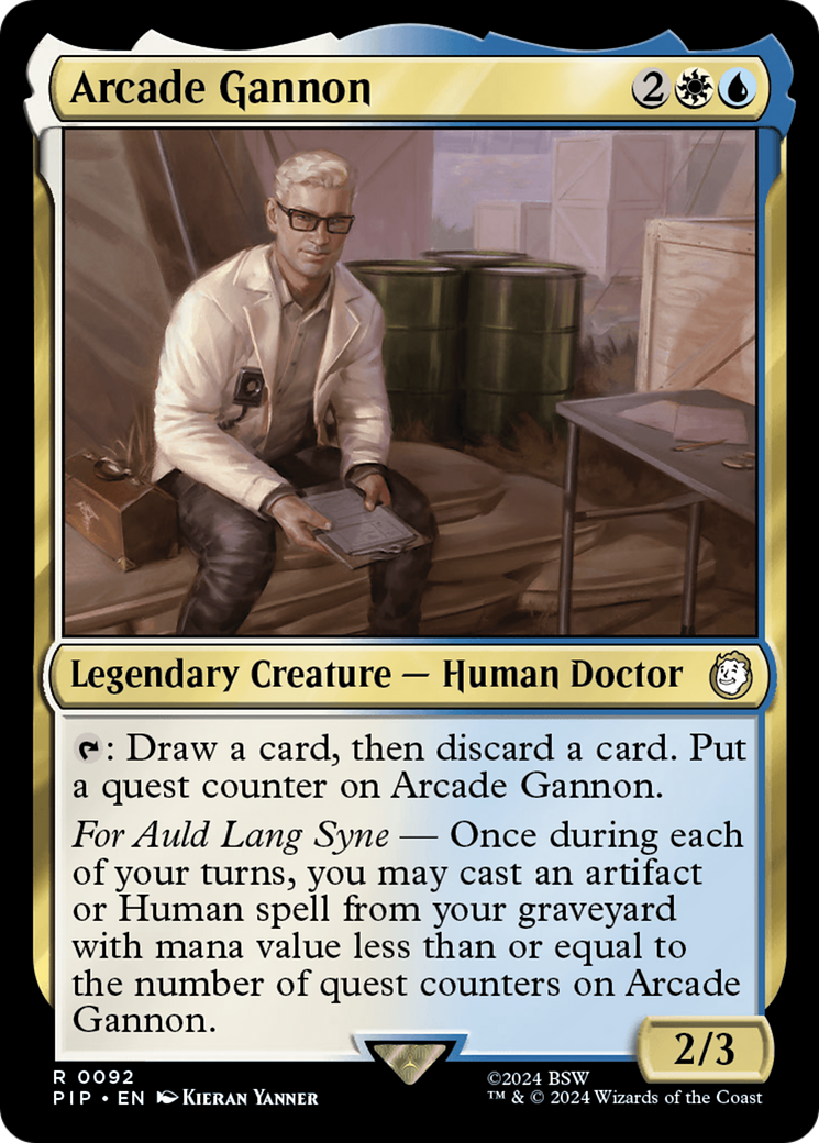 Arcade Gannon (PIP-092) (Foil)