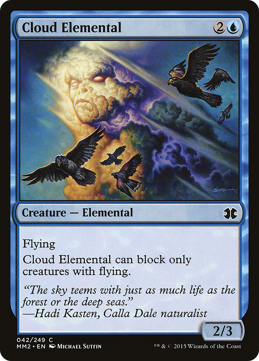 Cloud Elemental (MM2-042) (Foil)